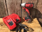MILWAUKEE 2656-20 Cordless 18V 1/4" Hex Impact Driver/Charger