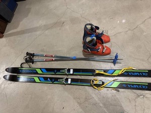Rossignol Olympia S Skis Atomic Poles Ski Boots