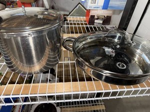 Aroma Electric Skillet & Presto Pressure Cooker Pot