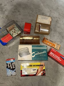 Vintage Office Gadgets Games Cards & Boxed Appliances