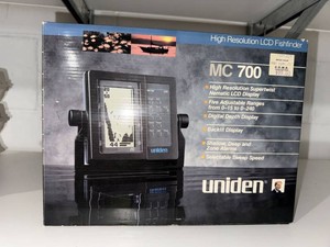 Uniden MC 700 LCD Fishfinder Marine Depth Finder w Box Manual