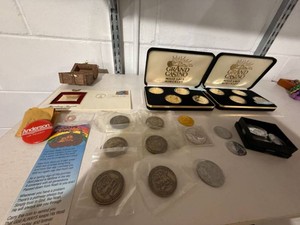Grand Casino Token Sets & Assorted Medals Ephemera