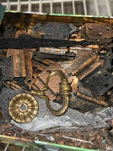 Vintage Style Decorative Hinges Pull Screws Hardware