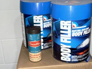 CarGroom Body Filler, Black Knight Kit, Super Seal