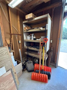 Gorilla Rack Heavy Duty Garage Storage Shelving Unit w Pegboard Sides