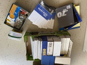 Lot Including Vintage Microsoft Software, Notebooks & Paper