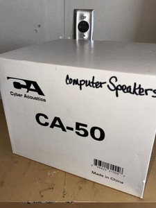 Cyber Acoustics CA-50 Computer Speaker System in Original Box