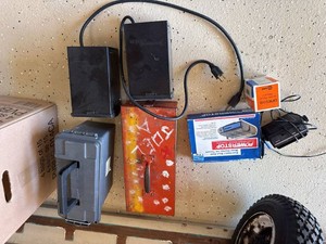 Lot Including Malibu Transformers PowerStop Controller Tool Boxes