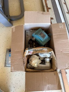 Lot Including ITE Safety Switch & Vintage Electrical Parts Box Lot