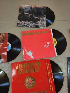Mixed Rock Vinyl Lot Talking Heads, Billy Joel, R.E.M. & More