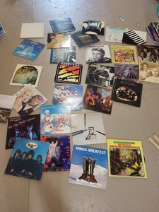 Mixed Lot Assorted Vinyl Record Albums