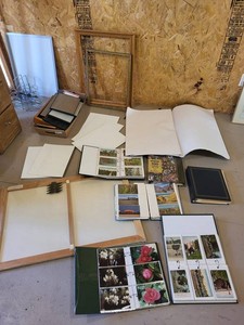 Mixed Lot Photo Albums, Frames & Fredrix Canvas