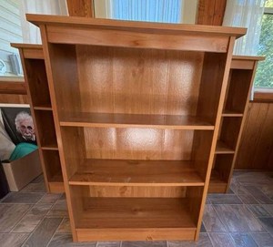 3 Ameriwood Model 8956 Three Shelf Bookcases