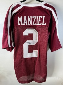 Johnny Manziel Autographed w JSA COA Texas A&M Football Jersey
