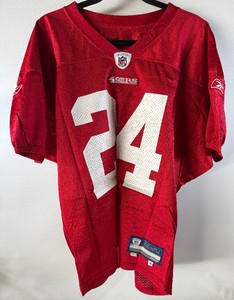 Anthony Dixon Practice Used 2010 San Franciscon 49ers #24 Reebok NFL Football Jsersey Size L - 10