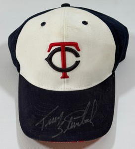 Terry Steinbach Autographed Minnesota Twins 2004 Dairy Queen SGA Baseball Hat