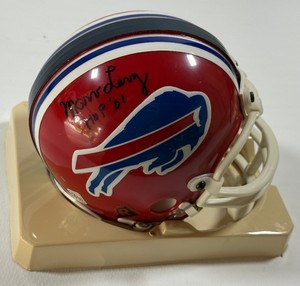 Marv Levy Autographed 2x Buffalo Bills Mini Football Helmet