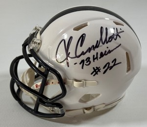 John Cappelletti Autographed and Inscribed 73 Heisman Penn State Football Mini Helmet