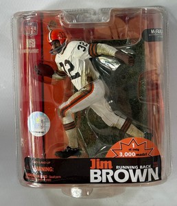Jim Brown NFL McFarland Football Figure Limited Edition - #1