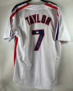 Tom Berenger Autographed w JSA COA Jake Taylor Custom Major League Movie Jersey