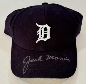 Jack Morris Autographed Detroit Tigers Baseball Hat