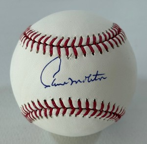 Paul Molitor Autographed Rawlings OMLB Manfred Jr. Baseball w Case