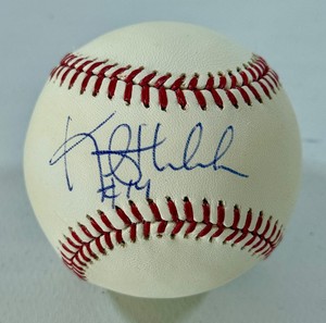 Kent Hrbek Autographed Rawlings OMLB Selig Baseball - Minnesota Twins