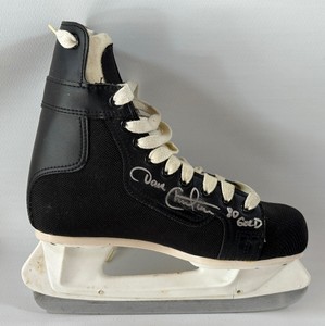 Dave Christian Autographed and Inscribed 80 Gold Miracle on Ice Hockey Skate