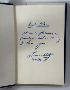 Lou Holtz Autographed Book Winning Every Day Notre Dame Football