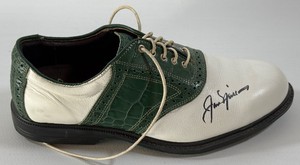 Jack Nicklaus Autographed Golf Shoe by Allen Edmonds