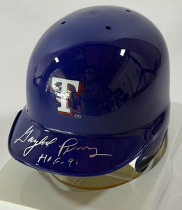 Gaylord Perry Autographed Texas Rangers Mini Baseball Helmet