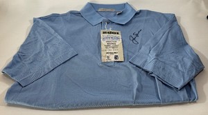 Jack Nicklaus Autographed w PSA DNA COA Nicklaus Brand Golf Polo