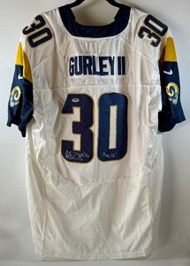Todd Gurley II Autographed w PSA DNA COA New w Tags Nike Los Angeles Rams Football Jersey
