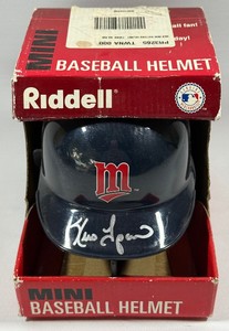Kevin Tapani Autographed Mini Helmet Minnesota Twins Baseball