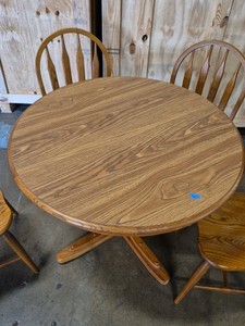dining table and chairs