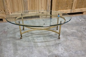 glass coffee table