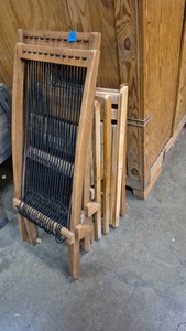 wooden chairs