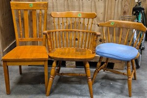 assorted chairs