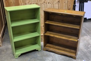 bookshelves