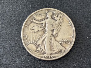 1939-D Walking Liberty Half Dollar