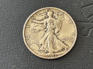 1947 Walking Liberty Half Dollar