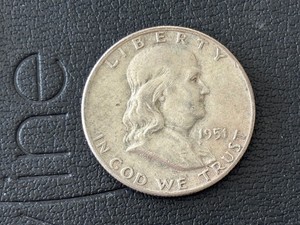 1951-D Franklin Half Dollar