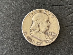 1958 Franklin Half Dollar
