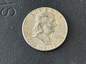 1963 Franklin Half Dollar