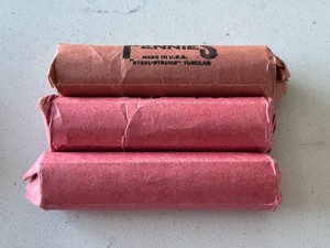 Lincoln Wheat Cent Rolls