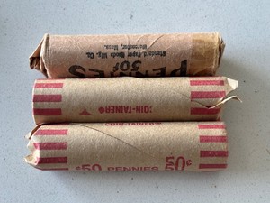 Lincoln Wheat Cent Rolls