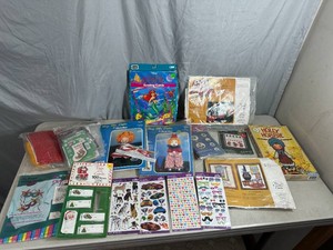 Assorted Craft, Embroidery, Cross Stitch Items