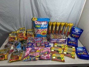 Assorted Candy, Haribo Gummy, Charms Sucks, Double Bubble, Ritter Chocolate, & More