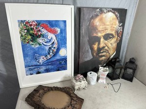 Framed Mermaid Print, Godfather Canvas, and More