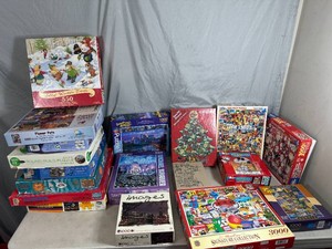 Huge Lot of Puzzles Including 3000 pc Puzzle